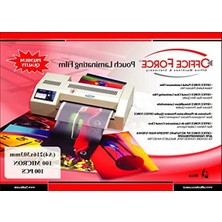 Hakay Parlak Laminasyon Filmi, A4 Boyutunda, 100'LÜ Paket
