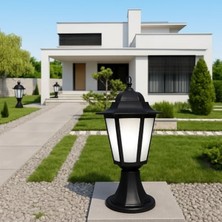 Hakay Dış Mekan Aplik Yol Lambası - 42 cm Siyah, IP54 Su Geçirmez