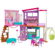 Hakay Barbie Tatil Evi Oyun Seti, 30'dan Fazla Parça ile Eğlenceli Oyun