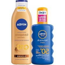 Hakay Güneş Koruyucu Vücut Losyonu, SPF50 ve Q10 ile Sıkılaştırıcı Etki, 200 ml