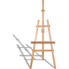 Hakay Demonte Ahşap Şövale - 170 cm Yüksekliğinde Sanat Eseri Destekleyici