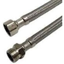 Hakay Flex Hortum Bağlantı Elemanı, 3/8 x 3/8 Nipelli, 50 cm