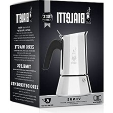 Hakay Ocak Üstü Espresso Pişirici, 6 Fincan Kapasite, Paslanmaz Çelik