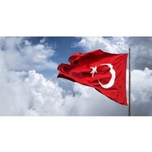 Hakay 150 x 225 cm Ölçülerinde Türk Bayrağı, Kaliteli Kumaş