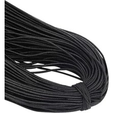 Hakay Siyah Yuvarlak Lastik, 5 Metre Uzunluk ve 2 mm Kalınlık