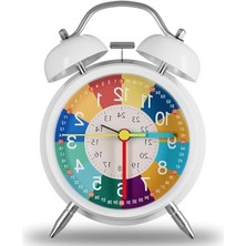 Hakay Renkli Çocuk Alarm Saati, Öğretici 12/24 Sistem ile Kolay Okuma