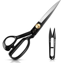 Hakay Kumaş Makas, 25.5 Cm, Sağ Elle Kullanım Için, Siyah Renk