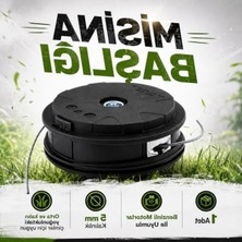 Hakay Otomatik Tırpan Uyumlu Plastik Misina Başlığı, Kolay Kullanım