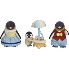 Hakay Penguen Ailesi Figürü, Eğlenceli Sylvanian Aile Oyuncakları