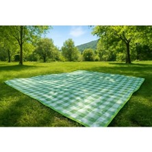 Hakay Su Geçirmez Piknik Örtüsü, 200X150 cm Ölçülerinde, Çift Katlı ve Kullanışlı