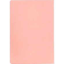 Hakay Pembe Renkli Çizgili Defter, A5 Boyut, 60 Yaprak