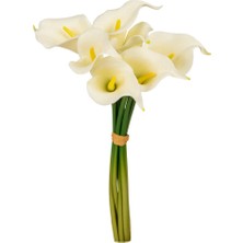 Omelas Yapay Calla Galla Gala Çiçeği Beyaz 35 Cm.