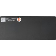 Hakay Kaydırmaz Siyah Mouse Pad, 70X30 cm Boyutunda