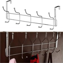 Hakay 12'li Kapı Arkası Metal Askı - Çok Amaçlı Kullanım