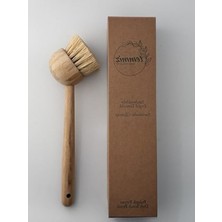 Hakay Bambu Saplı Sisal Lifli Bulaşık Fırçası