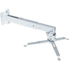 Hakay 30-60 cm Arası Uyumlu Projeksiyon Askı Aparatı, Krem Renk