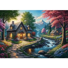 Hakay Cennet Vadisi 1000 Parça Puzzle, Gelişmiş Zorluk Seviyesi