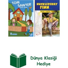 Timaş Çocuk Mark Twain 2 Kitap Seti + Dünya Klasiği Hediye