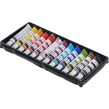 Hakay Akrilik Boya Seti, 12X9 ml Tüp, Canlı Renkler