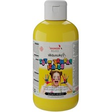Hakay 250GR Sarı Parmak Boyası - Sanat Için Uygun