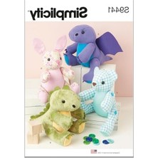 Hakay Dikiş Deseni 33 Cm, Peluş Malzeme