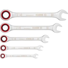 Hakay Cırcırlı Anahtar Takımı, 5 Parça Set ile 8-19MM Arasında Farklı Boyut Seçenekleri
