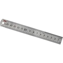 Hakay Çift Taraflı Çelik Cetvel, 150 mm