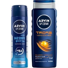 Hakay Erkekler Için Duş Jeli ve Ferahlatıcı Deodorant Seti, 650 ml
