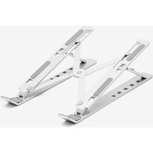 Hakay Katlanabilir Metal Laptop Standı - Taşınabilir ve Çok Fonksiyonlu