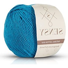 Hakay Turkuaz Renk Amigurumi Ipi - 50 gr Yumuşak Pamuk