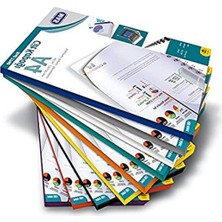 Hakay A4 Kırmızı Pp Kapak Defter - Spiral Ciltleme