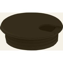 Hakay 8'li Paket 63 mm Çapında Kablo Kapağı - Kahverengi