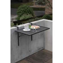 Hakay Katlanabilir Metal Balkon Masası, Pratik Kullanım Için
