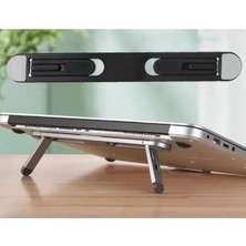Hakay Katlanabilir Yapışkanlı Laptop Standı, Taşınabilir ve Ayarlanabilir