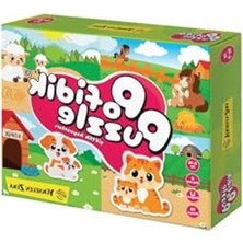 Hakay Çiftlik Hayvanları Temalı 6-16 Ay Arası Çocuklar Için Eğitici Magnet Puzzle