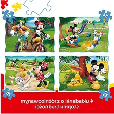Hakay Disney Karakterleri ile 4'ü 1 Arada Puzzle Seti