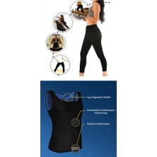 Semel Termal Sauna Tayt + Atlet Takım ( Xxxl )  Neotex Terletme Takımı