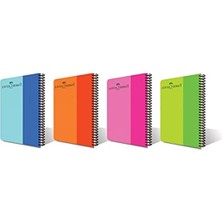 Hakay A4 Spiral Defter, 120 Yaprak, 70G Kağıt, Dayanıklı Plastik Kapak