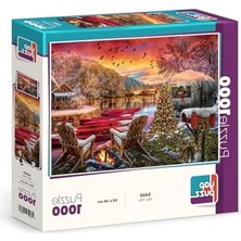 Hakay Göç Yolu Temalı 1000 Parça Puzzle, Eğlenceli Zeka Oyunları Için