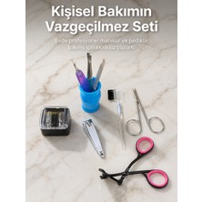 Zenviaa Taşınabilir Manikür Bakım Seti Günlük El Ayak ve Kaş Bakım Kiti ZNV20245
