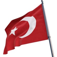 Hakay Kancalı Türk Bayrağı, 70X105 cm Ölçülerinde