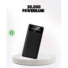 Semel Çoklu Güvenlik Korumalı 20.000 Mah Powerbank Fener Özellikli