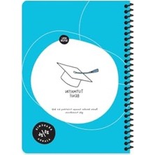 Hakay A5 Boyutunda Spiralli Akademik Ajanda - Farklı Tasarımla