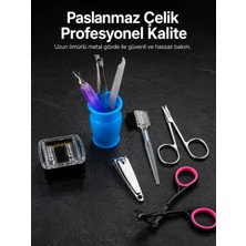 Zenviaa Çok Fonksiyonlu Kişisel Bakım Seti Manikür Pedikür ve Kaş Bakım Aletleri ZNV20245