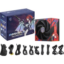 MSI Msı Mag A850GLS Mlg Edıtıon Pcıe5 850W 80+ Gold
