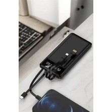 Semel Powerbank 20.000 Mah LCD Ekran USB Lightning Type-C Uyumlu Ios ve Android