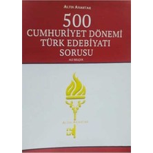 KSB Store Altın Anahtar 500 Cumhuriyet Dönemi Türk Edebiyatı Sorusu