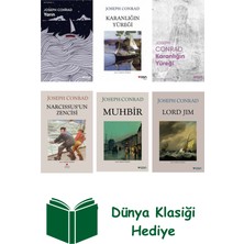 Can Yayınları Joseph Conrad 6 Kitap Seti + Dünya Klasiği Hediye