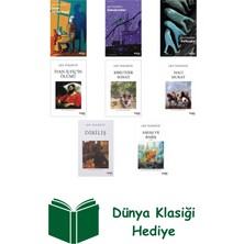 Can Yayınları Lev Nikolayeviç Tolstoy 8 Kitap Seti + Dünya Klasiği Hediye