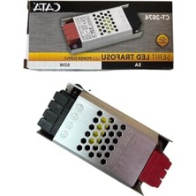 Hakay Şerit LED Trafosu, 12V Slim Kasa ile Kamera ve Şerit LED Uyumlu Güç Kaynağı